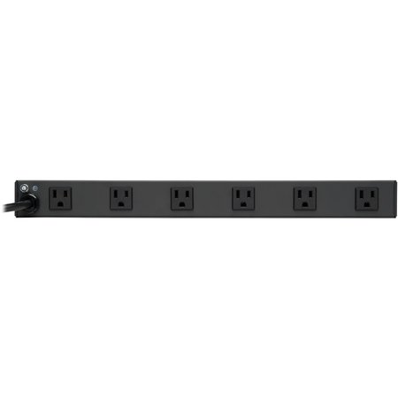 Tripp Lite 12-OUTLET PWR STRIP 15AMP 1U, 19" RAKMNT RIGHT ANGLE OUTLET RS1215-RA
